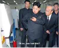 Hungry Kim Jong-un