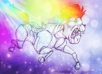 Robot Unicorn Attack / Harmony Harmony
