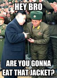 Hungry Kim Jong-un