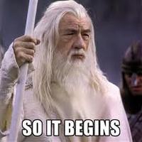 So it begins/Foreboding Gandalf