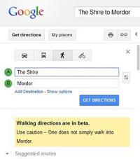 One Does Not Simply Walk into Mordor