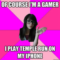 Idiot Nerd Girl