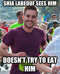 Actual Cannibal Shia LaBeouf