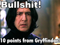 10 Points from/for Gryffindor
