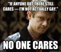 Defensively Heterosexual John Watson
