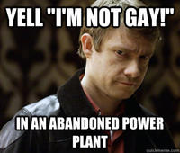 Defensively Heterosexual John Watson