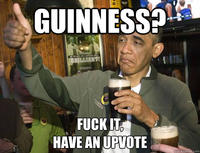 Upvoting Obama