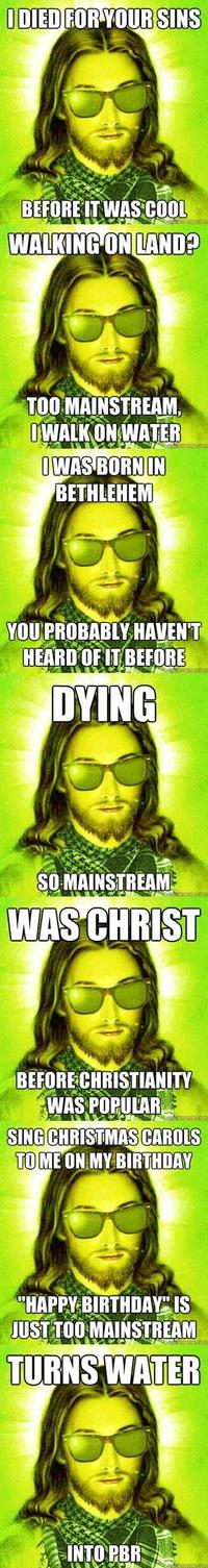 Hipster Jesus