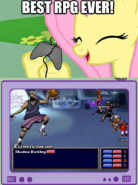 Fluttercry / Characters Watching Tv