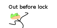 Get Out Frog / Frogout / Me Obrigue