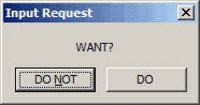 Do Want / Do Not Want