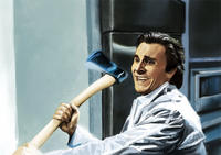 Patrick Bateman With an Axe