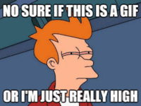 Futurama Fry / Not Sure If X