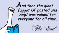 OP is a Faggot