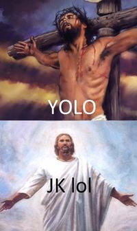 LOL Jesus