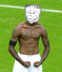 Mario Balotelli's Goal Celebration