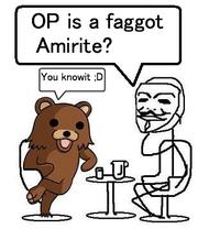 OP is a Faggot