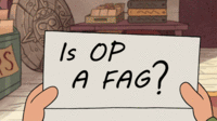OP is a Faggot