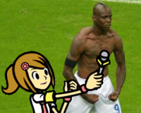 Mario Balotelli's Goal Celebration