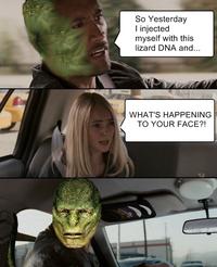 The Rock Driving