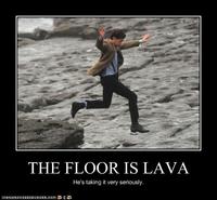 The Floor is Lava / Hot Lava Game