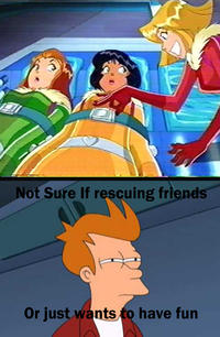 Futurama Fry / Not Sure If X