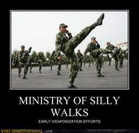 The Ministry of Silly Walks