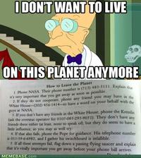 I Don't Want to Live on This Planet Anymore