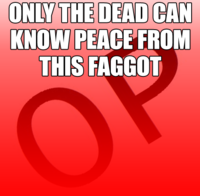Only The Dead Can Know Peace From This Evil