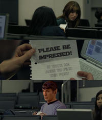 Spock Is Not Impressed