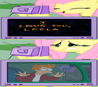 Fluttercry / Characters Watching Tv
