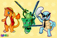 Pokefication / Pokefied Characters