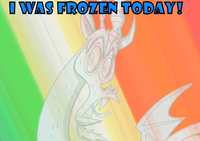 I Was Frozen Today!