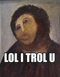 Botched Ecce Homo Painting