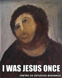 Botched Ecce Homo Painting