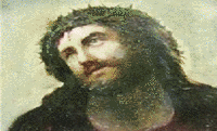 Botched Ecce Homo Painting