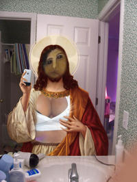 Botched Ecce Homo Painting