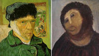 Botched Ecce Homo Painting