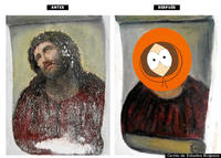 Botched Ecce Homo Painting