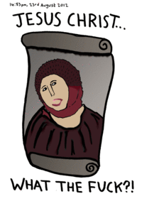 Botched Ecce Homo Painting