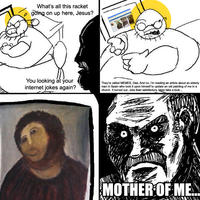 Botched Ecce Homo Painting