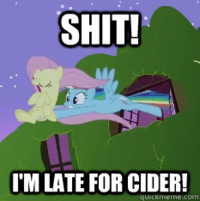 Shit, I'm Late For School
