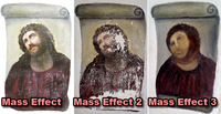 Botched Ecce Homo Painting