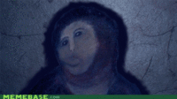Botched Ecce Homo Painting