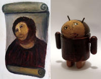 Botched Ecce Homo Painting