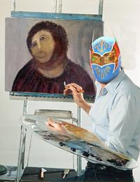 Botched Ecce Homo Painting
