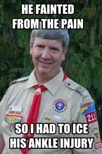 Harmless Scout Leader / Creepy Scoutmaster