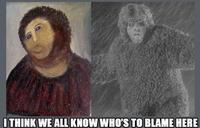 Botched Ecce Homo Painting