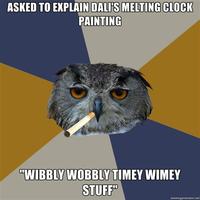 Art Student Owl