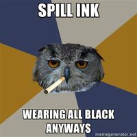 Art Student Owl